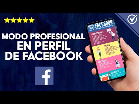 ¿Cómo poner o activar el &#039;MODO PROFESIONAL&#039; en FACEBOOK?