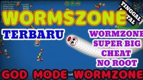 Cara Cheat||Hack Game Ular Viral "WORMS ZONE"
