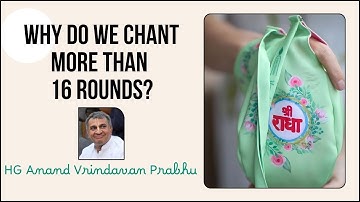 Why Do We Chant More Then 16 Rounds || Anandvrindavan Prabhu || 06-09-2020
