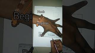 Noob vs Beginner vs Pro drawing a square