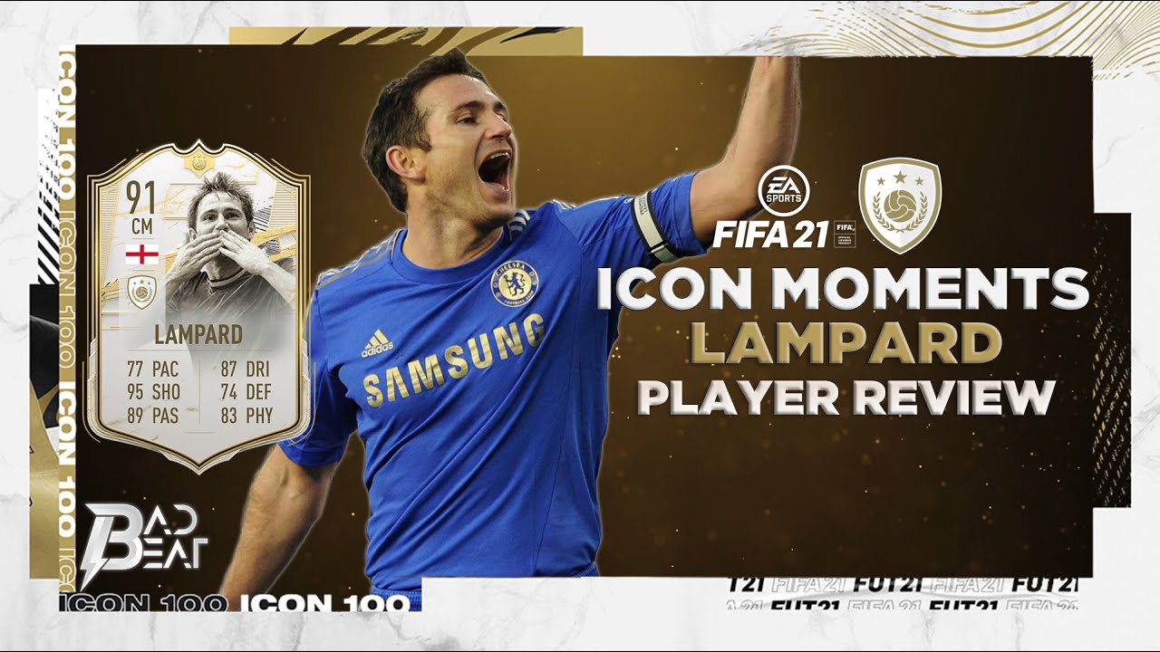 (91) ICON MOMENTS LAMPARD PLAYER REVIEW - FIFA 21 ULTIMATE TEAM