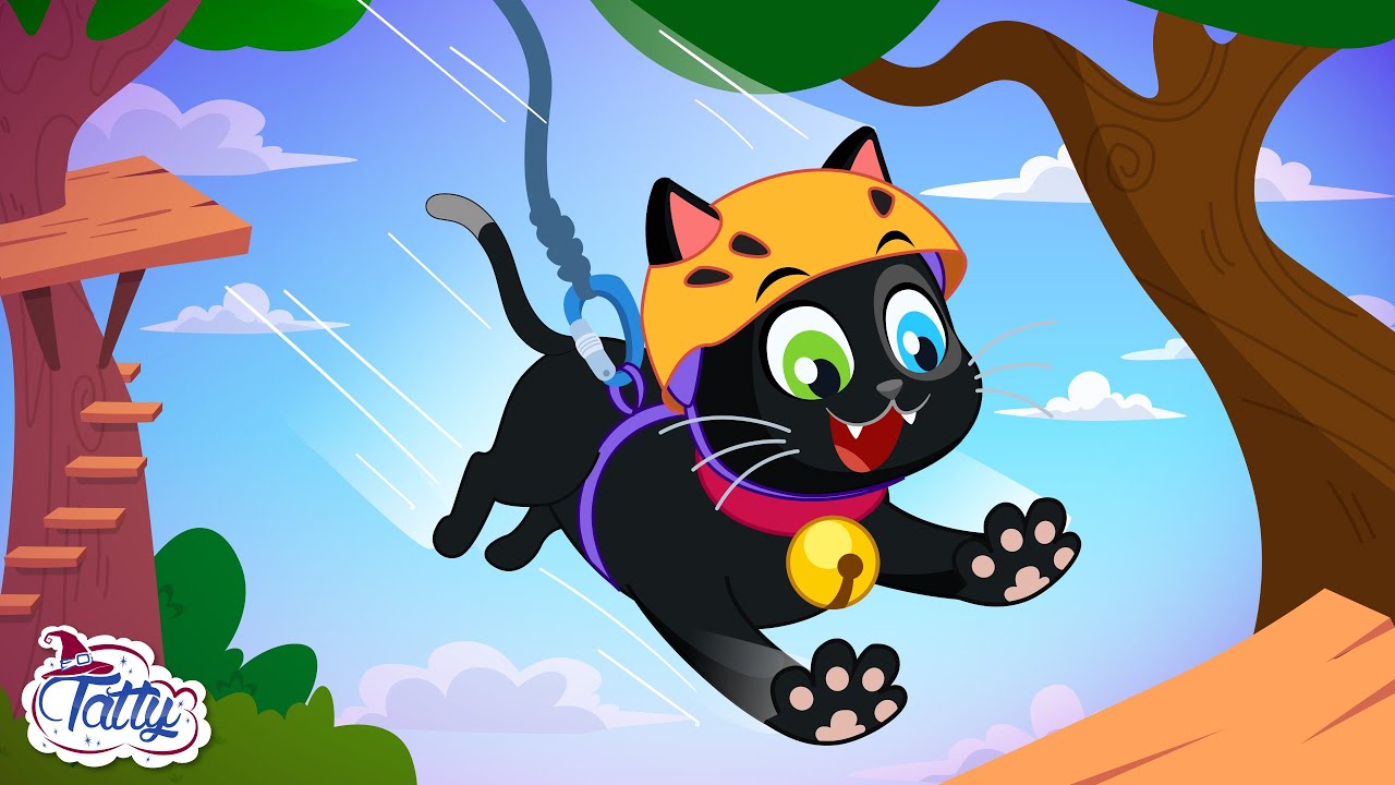 Przygoda w lesie🌴 Nowe zadania dla dzieci i wesołe spacery po drzewach| Mała czarodziejka Tatty