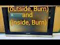 SAMSUNG 27inch LCD TV (Burn inside) and (Burn outside) how to replace polarizer film 90°/ 0°