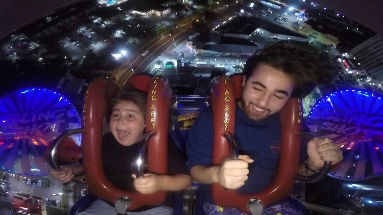 niño se desmaya en slingshot orlando