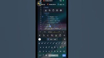 Table tag in html || How to make table in html #java #coding #shorts