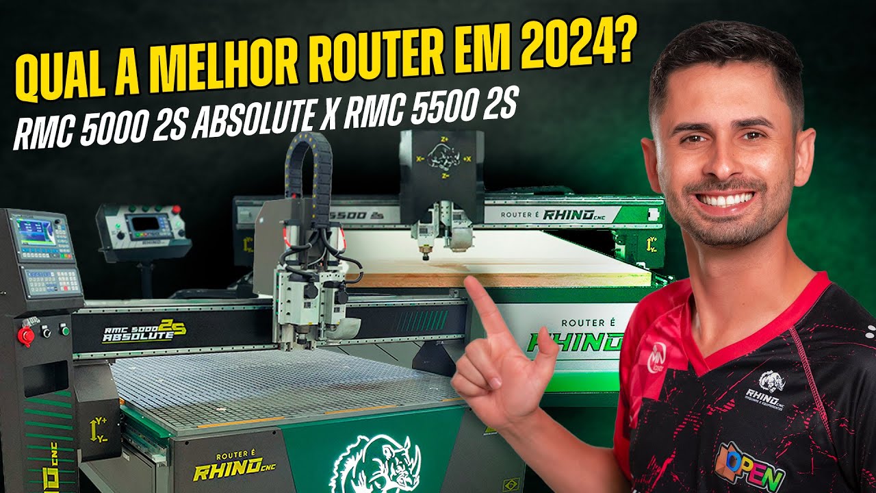 QUAL A MELHOR ROUTER EM 2024? RHINO 5000 2S ABSOLUTE x 5500 2S?