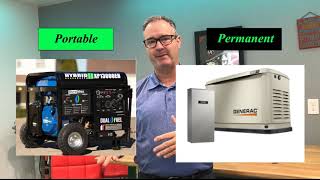 Generators Portable or Permanent? ABR Electric in McKinney TX
