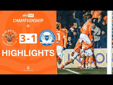 Blackpool Peterborough Goals And Highlights