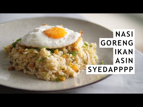 Petunjuk Memasak RESEP NASI GORENG IKAN ASIN - BAU NYA BIKIN TETANGGA AKUR. Yang Menggugah Selera