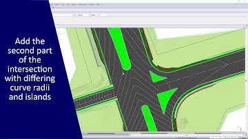 CIVIL DESIGNER Infrastructure design software: Intersection Design
