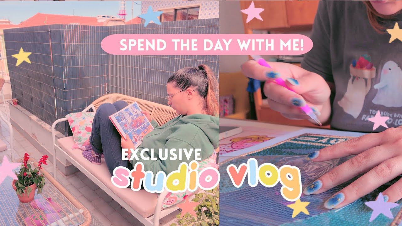 Exclusive video! Reading, Plants & Diamond Painting ✨
