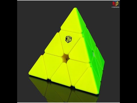 Video giải pyraminx đầu tiên Ao5:5.86 LBL method