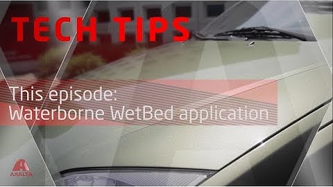 Tech Tip Ep.11: Waterborne WetBed Application