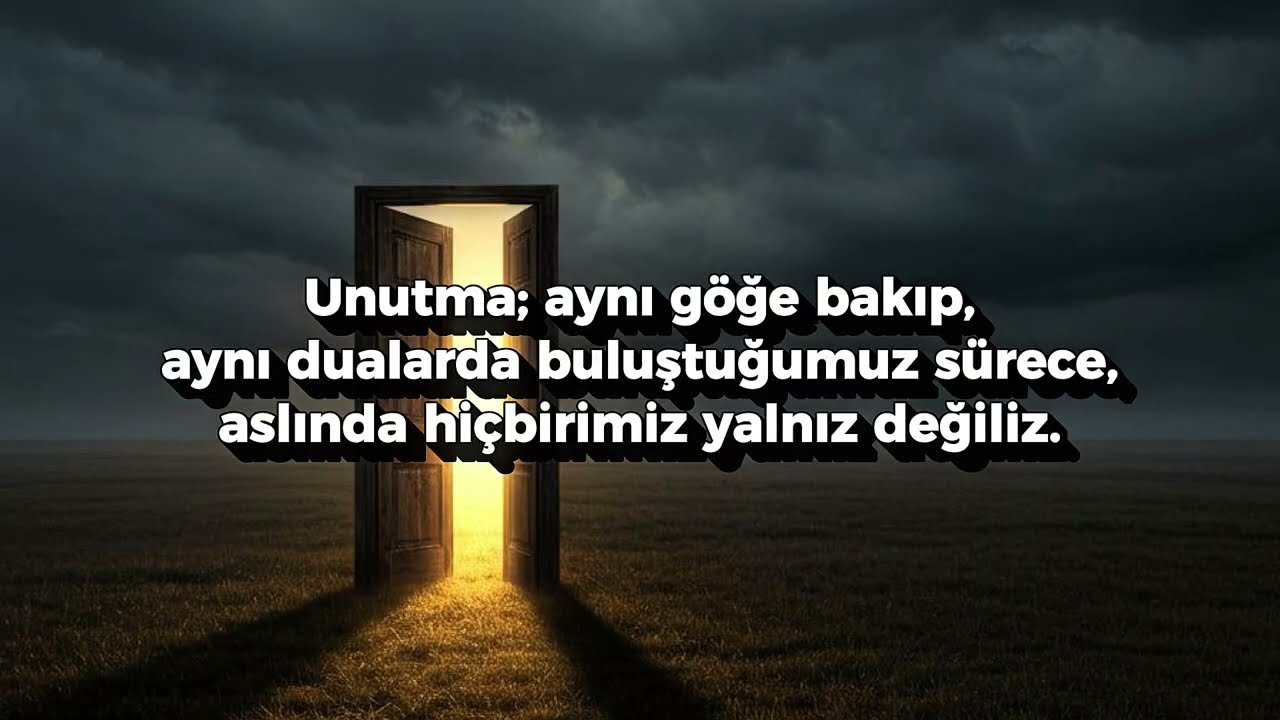 Şu An Karşına Çıktıysa Bir Sebebi Var: Senin İçin Bir Mesaj... ✨