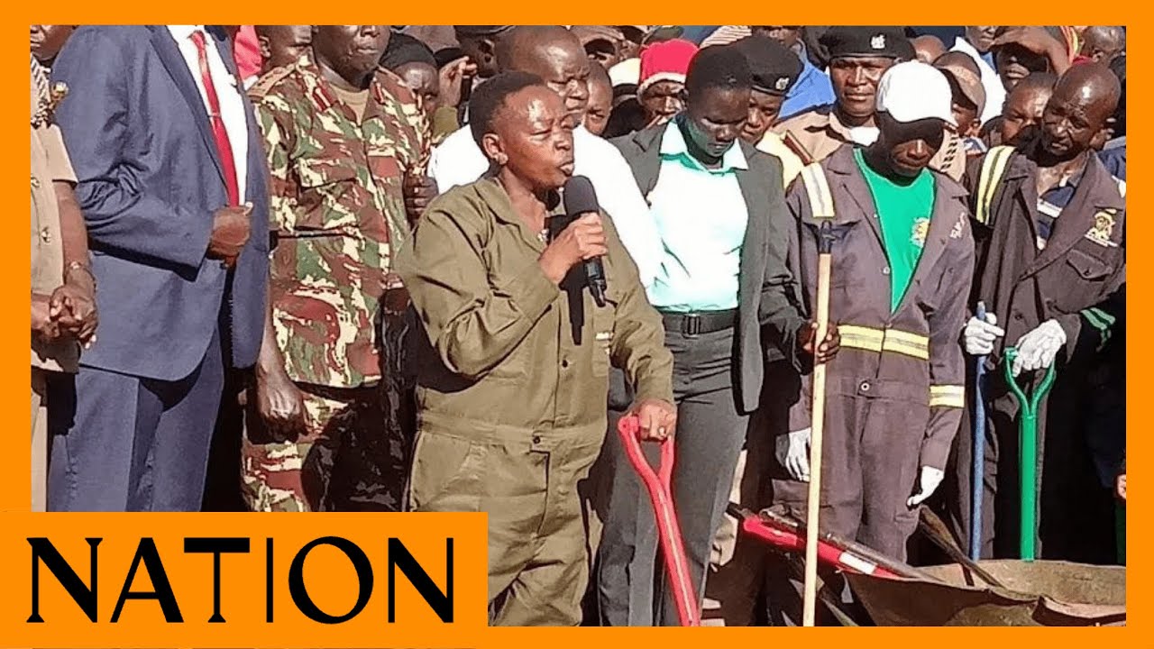 First Lady Rachel Ruto in Trans Nzoia for a clean-up exercise in Kitale ...