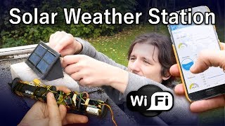 Solar Weather Station [WiFi, MQTT, Smart Home, ESP8266]
