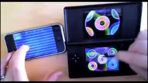 Music playing with Nintendo DS and Noise.io for iPhone