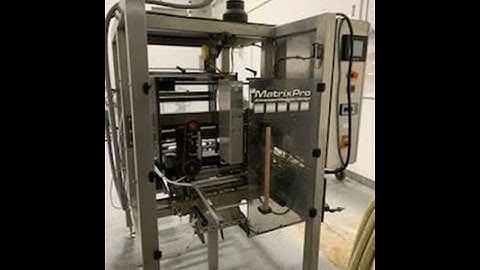 Matrix Packaging MatrixPro Vertical Form Fill and Seal Machine - Stock#72405001