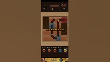 Roll the ball - slide puzzle level 7 (Star Mode)