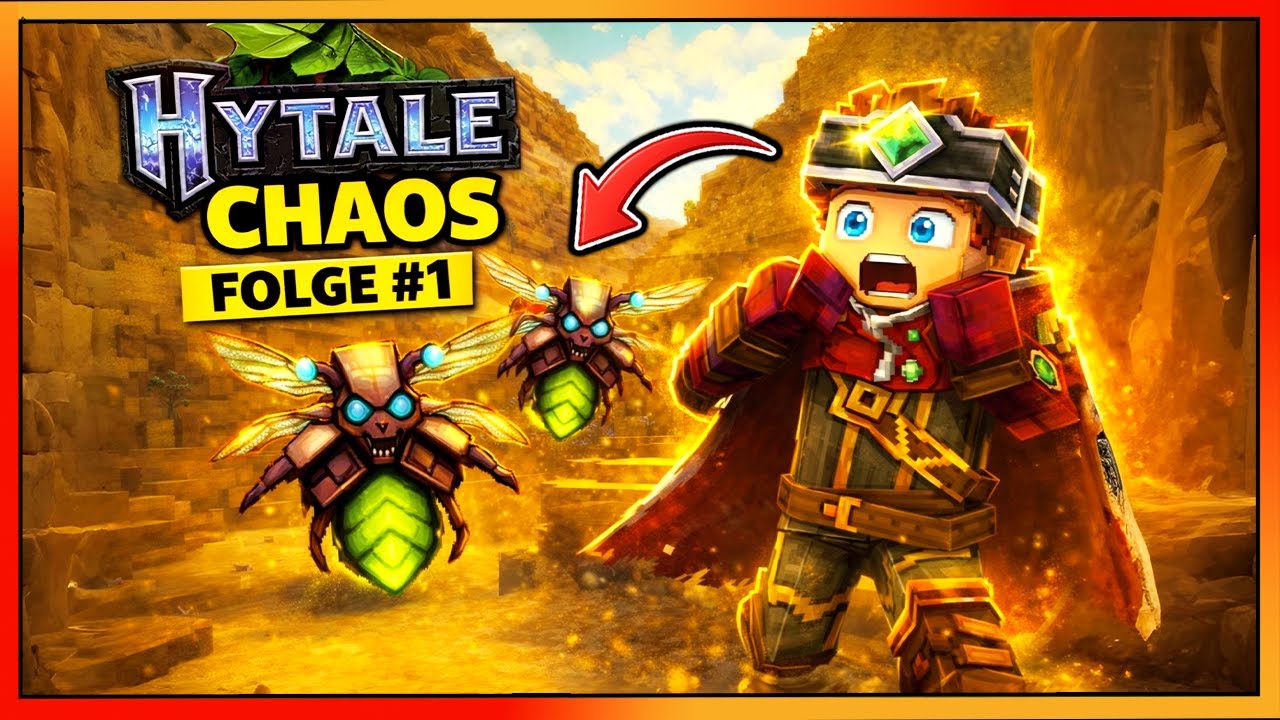 HYTALE CHAOS Folge 1 😱 Erste Höhlen, THORIUM & Monster