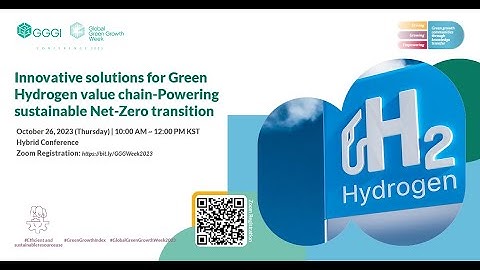 Innovative solutions for Green Hydrogen value chain – Powering sustainable Net-Zero transition