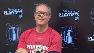 Paul Maurice on the Panthers and Oilers getting fan support from other cities / 3.06.2024