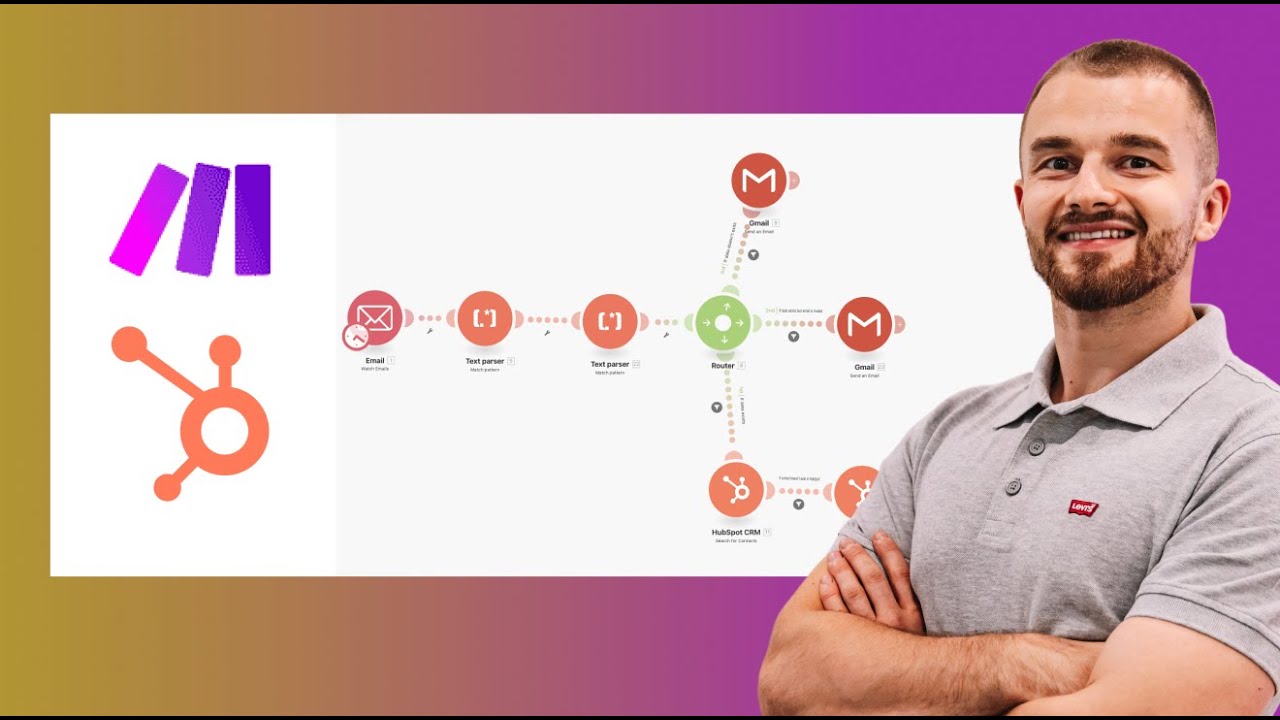 Automate Lead Capture: Website Form to HubSpot CRM with Make.com (Complete Tutorial)