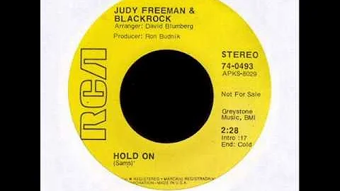 judy freeman / hold on