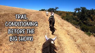 HORSE TRAIL RIDE in the HILLS - GOPRO (helmet cam)