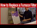 How to Replace a Furnace Filter