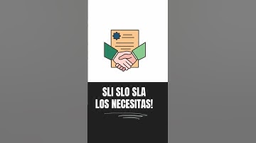 Mide y Mejora tu Codigo: Introducción a SLI, SLO y SLA