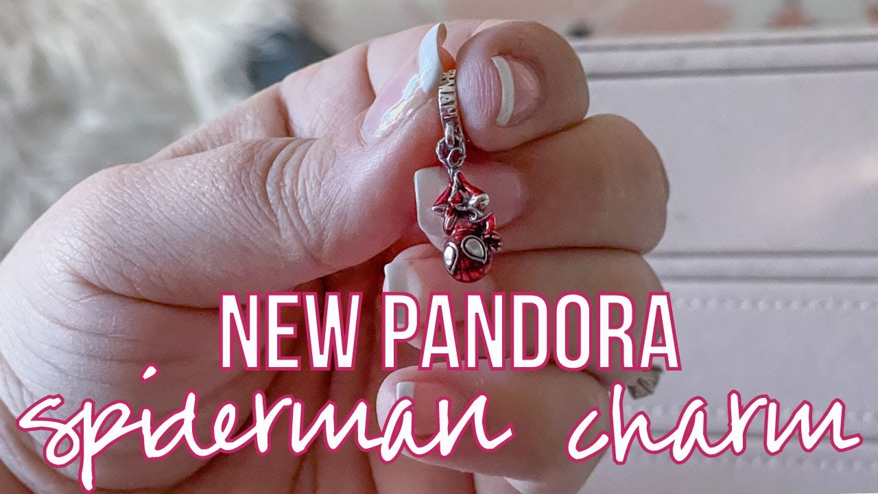 Pandora Marvel Hanging Spider-Man Dangle Charm