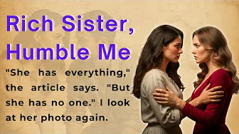 Rich Sister, Humble Me | Learn English Through Story Level 1 | Graded Reader (A1 | A2)