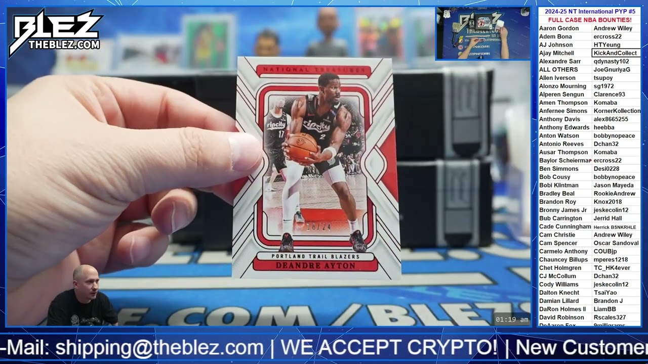 2024-2025 Panini National Treasures International FULL CASE