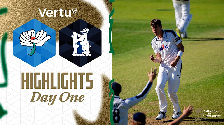 Highlights: Yorkshire vs Warwickshire - Day One | Harry Brook and Joe Root return to Headingley!