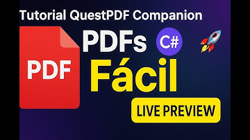 Tutorial QuestPDF Companion 🔥 Aprende a generar PDFs en C# (desde cero) [2025]