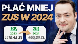 ⁣Ile wyniesie ZUS w 2024 r.? Płać mniej przy przejściu z działalności na spółkę? | Prawnik Wyjaśnia