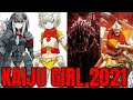 all Godzilla kaiju girl version 2021