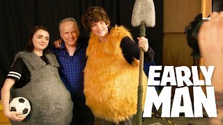 Early Man: Eddie Redmayne and Maisie Williams’ Grand Day Out