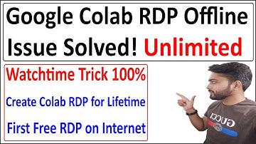 RDP: how to google colab rdp | Access remote desktop connection | Chrome remote desktop connection