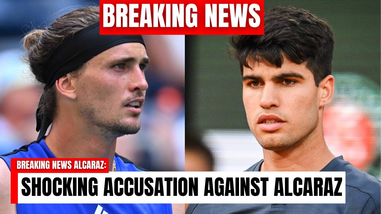 BREAKING ZVEREV MAKES SERIOUS ACCUSATION against ALCARAZ and leaves
