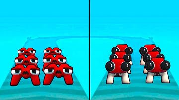 Merge ALPHABET LORE Run Vs Merge Alphabet Dino Run, Number Lore, Alphabet Lore ⭐⭐⭐ ABCDEFUVWXYZ #1