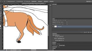 How to color drawing using Adobe Photoshop #basic tutorial