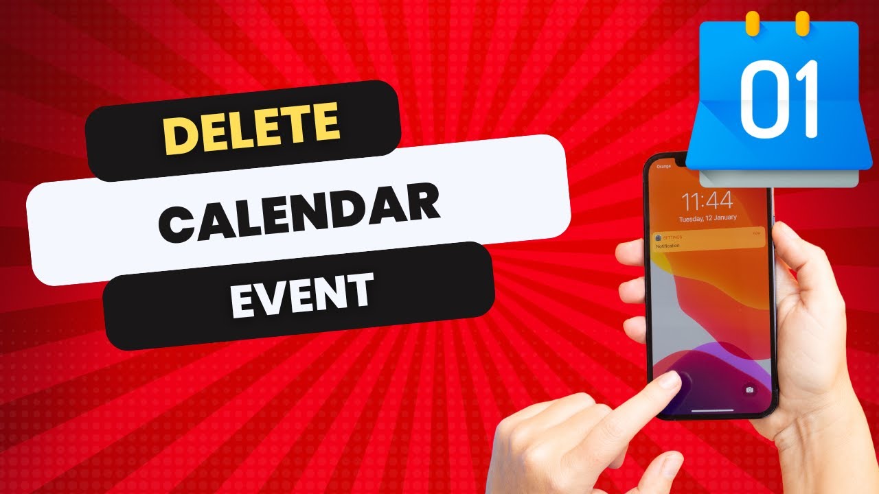 How To Delete Calendar Events On IPhone YouTube