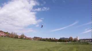 Heli KiteLoop FAIL (Kitelandboarding)