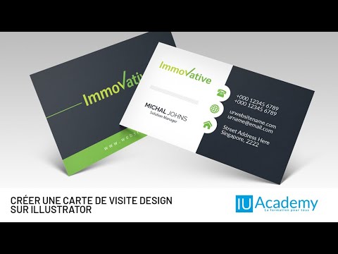 Vidéo: Quel programme Adobe est le mieux adapté pour créer des cartes de visite ?