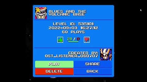 Mega Man Maker Blues and The Volcanic Base