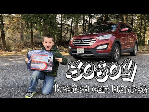 sojoy-heated-car-blanket-/-review-&-unboxing