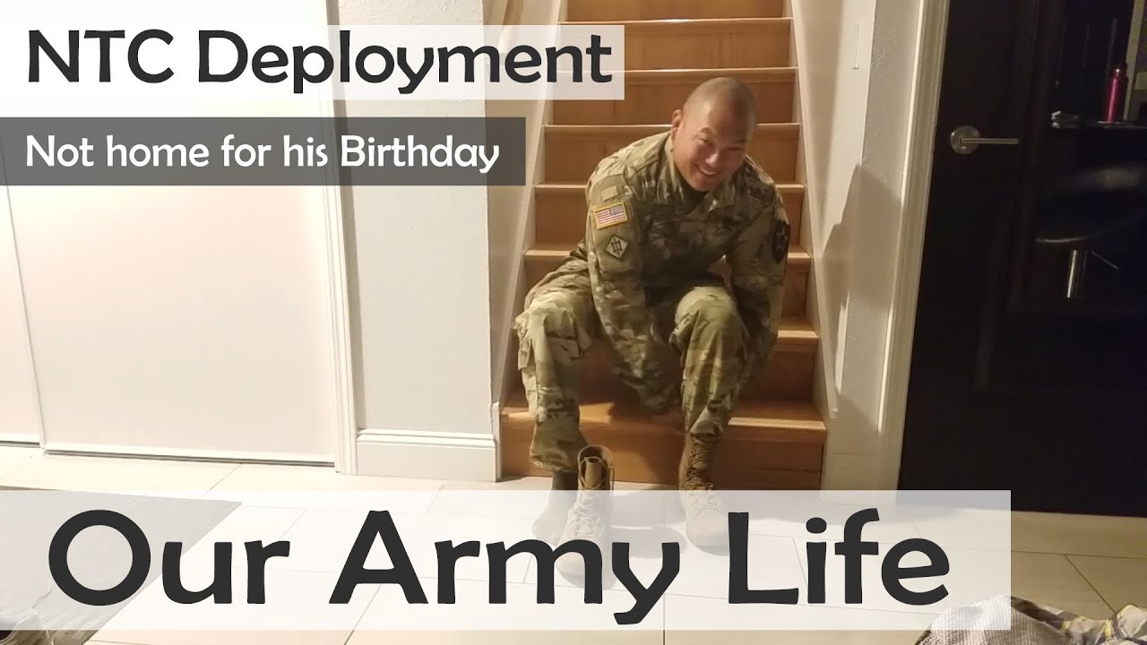 Our Army Life: NTC DEPLOYMENT| NOT HOME FOR HIS BIRTHDAY [Doug&Marie'sLife S3E34] Army Wife Vlog