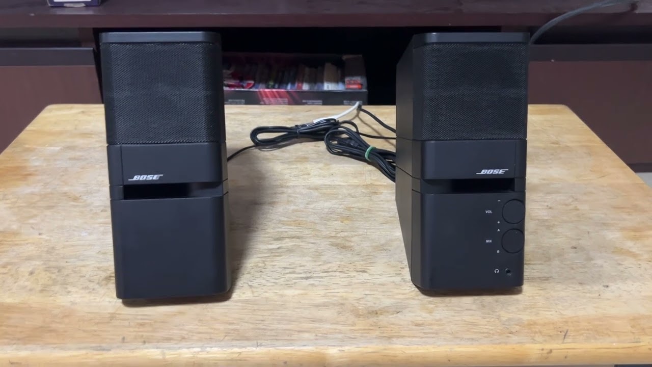 รีวิวเสียง Bose MediaMate - YouTube